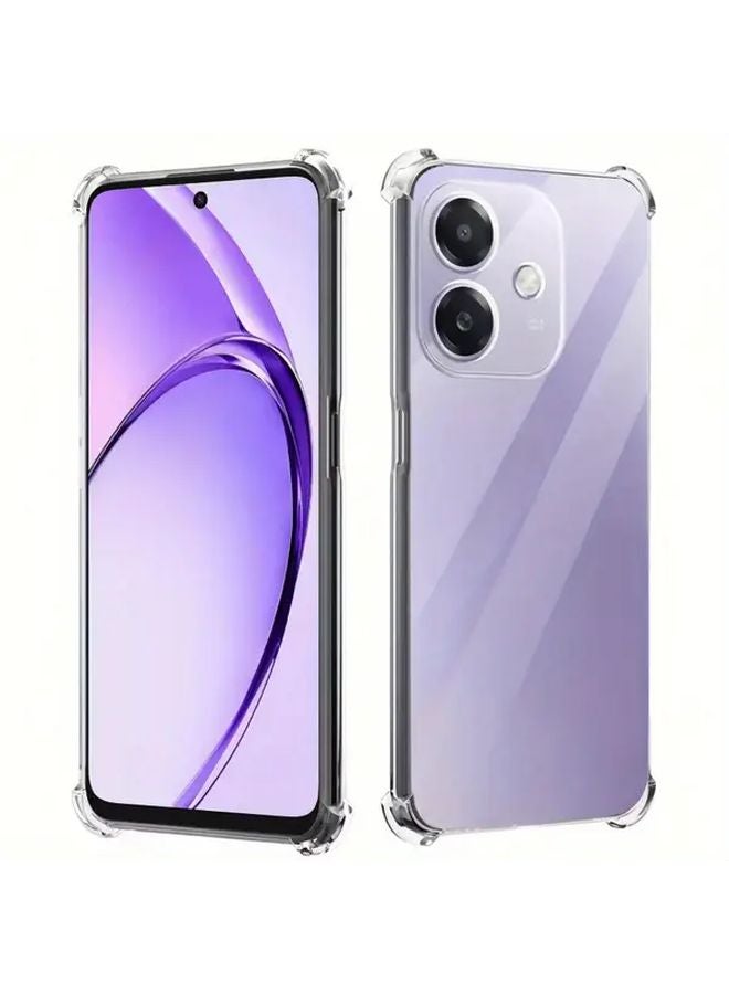 غطاء خلفي شفاف مقاوم للصدمات من TPU لهاتف Oppo A3 Pro - Image 1